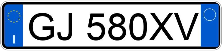 Numer rejestracyjny GJ580XV posiada AUDI Q5 2a serie