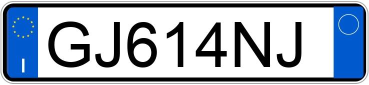 Numer rejestracyjny GJ614NJ posiada RENAULT Captur 2a serie