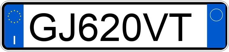 Numer rejestracyjny GJ620VT posiada DACIA Duster 2a serie