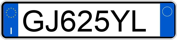 Numer rejestracyjny GJ625YL posiada JEEP Compass 2a serie Numer rejestracyjny GJ625YL posiada JEEP Compass 2a serie