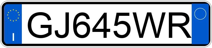 Numer rejestracyjny GJ645WR posiada MERCEDES EQE