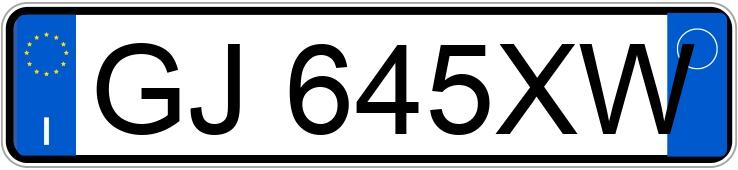 Numer rejestracyjny GJ645XW posiada VOLKSWAGEN T-Cross