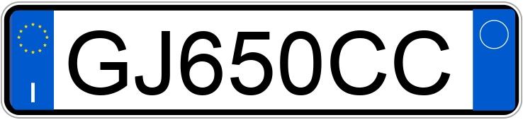 Numer rejestracyjny GJ650CC posiada JEEP Compass 2a serie