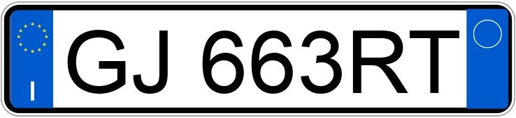 RegistreringsnummerGJ663RT har DS DS4
