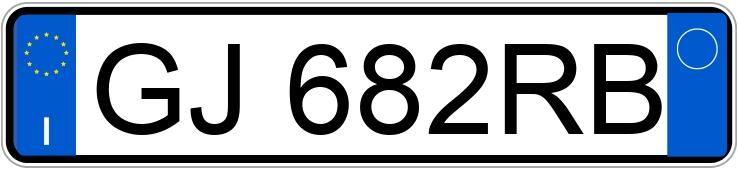 Numer rejestracyjny GJ682RB posiada AUDI A4 5a serie Numer rejestracyjny GJ682RB posiada AUDI A4 5a serie