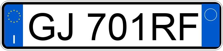 Numer rejestracyjny GJ701RF posiada MAZDA MAZDA MX-5