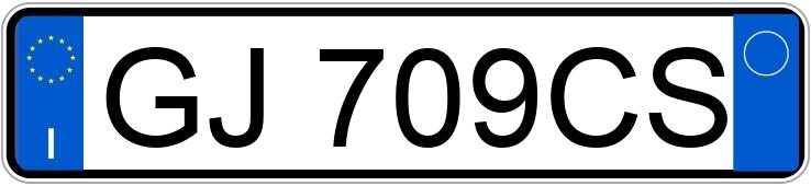 Numer rejestracyjny GJ709CS posiada NISSAN Qashqai 3a serie