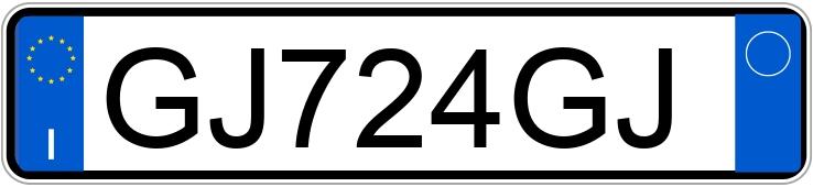 Numer rejestracyjny GJ724GJ posiada SKODA Karoq