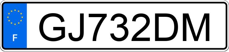 Numer rejestracyjny GJ732DM posiada PEUGEOT 3008