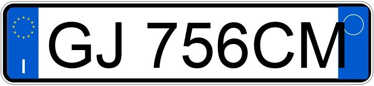 Numer rejestracyjny GJ756CM posiada AUDI Q3 2a serie