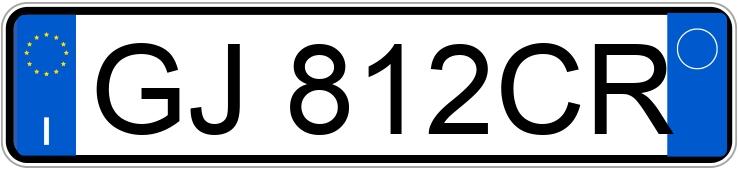 Numer rejestracyjny GJ812CR posiada NISSAN Qashqai 3a serie Numer rejestracyjny GJ812CR posiada NISSAN Qashqai 3a serie