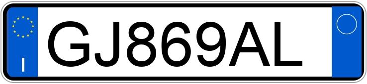 Numer rejestracyjny GJ869AL posiada FORD Puma Numer rejestracyjny GJ869AL posiada FORD Puma