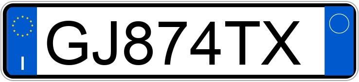 Numer rejestracyjny GJ874TX posiada VOLKSWAGEN Tiguan 2a serie