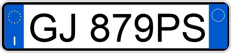 Numer rejestracyjny GJ879PS posiada nissan qashqai