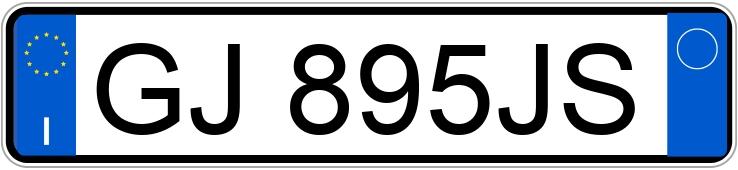 RegistreringsnummerGJ895JS har AUDI A3 SPORTBACK