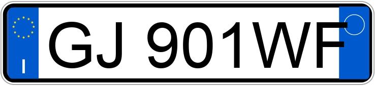 Numer rejestracyjny GJ901WF posiada OPEL Astra 6a serie