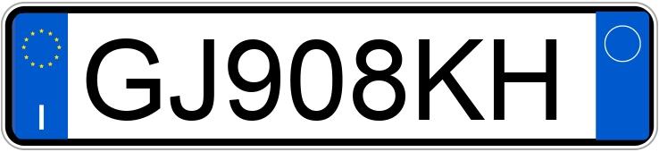 Numer rejestracyjny GJ908KH posiada FORD Fiesta 7a serie Numer rejestracyjny GJ908KH posiada FORD Fiesta 7a serie