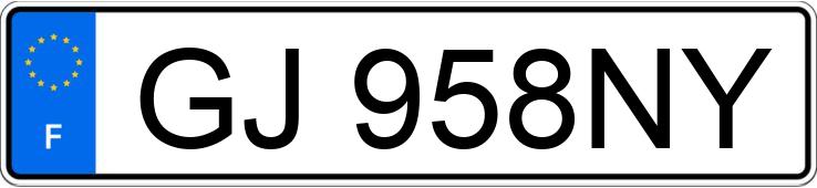 Numer rejestracyjny GJ958NY posiada TESLA MODEL Y Numer rejestracyjny GJ958NY posiada TESLA MODEL Y