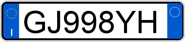 Numer rejestracyjny GJ998YH posiada MERCEDES CLS Coupe