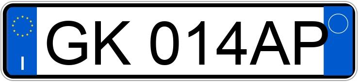 Numer rejestracyjny GK014AP posiada FORD Fiesta 7a serie