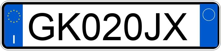 Numer rejestracyjny GK020JX posiada VOLKSWAGEN Polo 4a serie Numer rejestracyjny GK020JX posiada VOLKSWAGEN Polo 4a serie