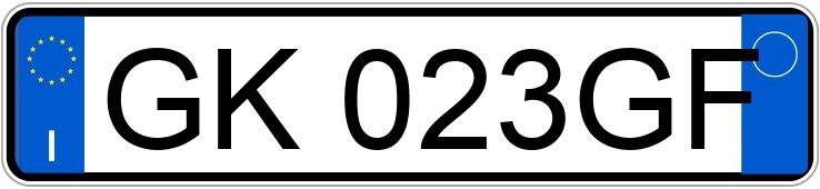 Numer rejestracyjny GK023GF posiada JEEP Compass 2a serie Numer rejestracyjny GK023GF posiada JEEP Compass 2a serie