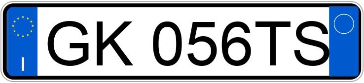 Numer rejestracyjny GK056TS posiada AUDI Q3 Numer rejestracyjny GK056TS posiada AUDI Q3