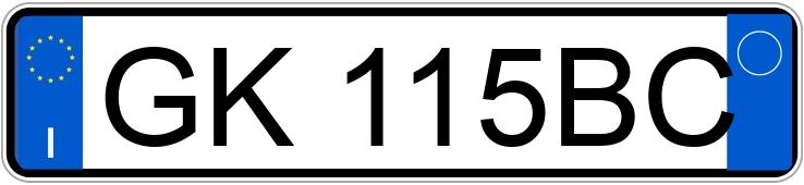 Numer rejestracyjny GK115BC posiada HYUNDAI i20 3a serie