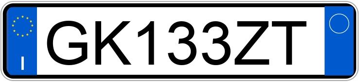 Numer rejestracyjny GK133ZT posiada JEEP Compass 2a serie