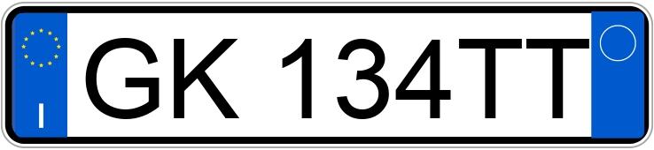 Numer rejestracyjny GK134TT posiada VOLKSWAGEN T-Cross