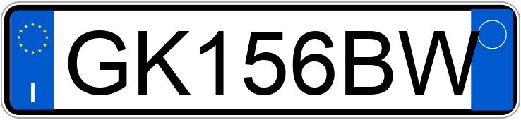 Numer rejestracyjny GK156BW posiada LANCIA Ypsilon 3a serie Numer rejestracyjny GK156BW posiada LANCIA Ypsilon 3a serie