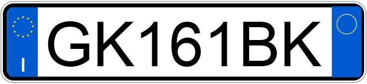 Numer rejestracyjny GK161BK posiada MERCEDES GLE