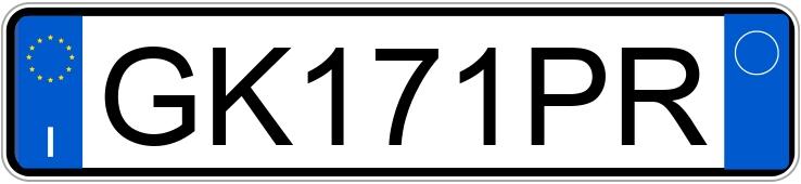 Numer rejestracyjny GK171PR posiada MINI Mini Countrym. Numer rejestracyjny GK171PR posiada MINI Mini Countrym.