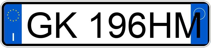 Numer rejestracyjny GK196HM posiada AUDI Q3 2a serie Numer rejestracyjny GK196HM posiada AUDI Q3 2a serie
