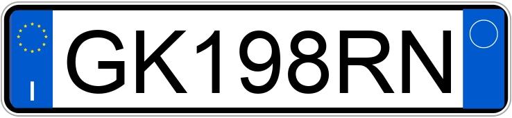 Numer rejestracyjny GK198RN posiada NISSAN Micra 5a serie