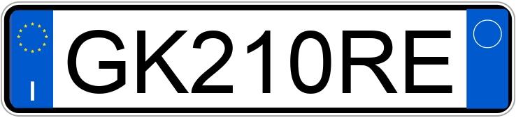 Numer rejestracyjny GK210RE posiada OPEL Mokka 2a serie