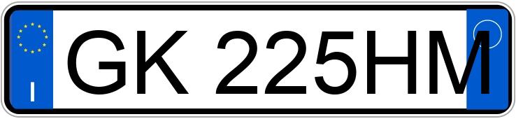 Numer rejestracyjny GK225HM posiada VOLKSWAGEN T-Cross