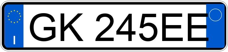 Numer rejestracyjny GK245EE posiada DACIA Sandero 3a serie