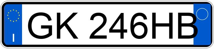 Numer rejestracyjny GK246HB posiada FORD Puma