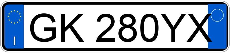 Numer rejestracyjny GK280YX posiada ALFA ROMEO Stelvio Numer rejestracyjny GK280YX posiada ALFA ROMEO Stelvio