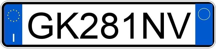 Numer rejestracyjny GK281NV posiada CITROEN C5 Aircross