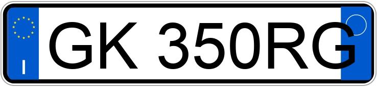 Numer rejestracyjny GK350RG posiada TESLA Model 3 Numer rejestracyjny GK350RG posiada TESLA Model 3