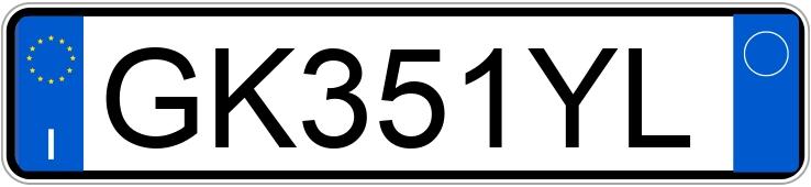 Numer rejestracyjny GK351YL posiada FORD Focus 4a serie