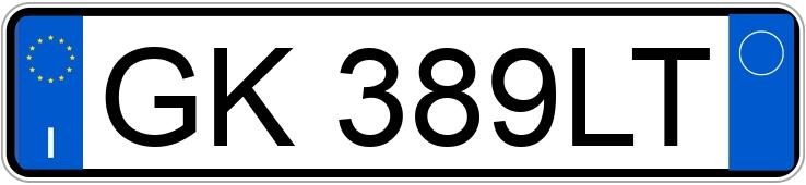 Numer rejestracyjny GK389LT posiada SKODA Kodiaq 1a serie