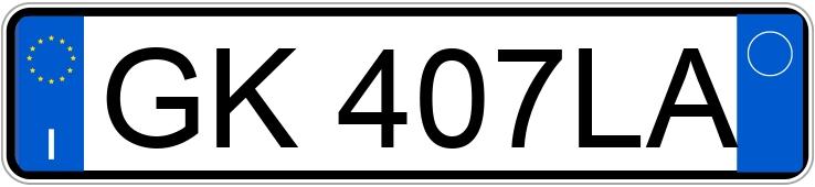 Numer rejestracyjny GK407LA posiada AUDI A6 5a serie Numer rejestracyjny GK407LA posiada AUDI A6 5a serie