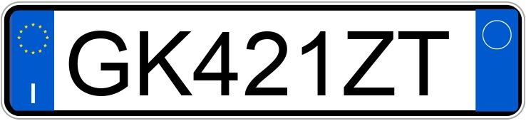 Numer rejestracyjny GK421ZT posiada SKODA Fabia 4a serie