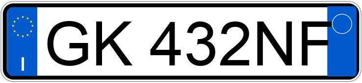 Numer rejestracyjny GK432NF posiada OPEL Mokka 2a serie Numer rejestracyjny GK432NF posiada OPEL Mokka 2a serie