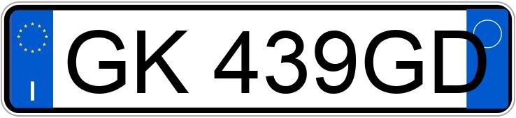 Numer rejestracyjny GK439GD posiada VOLVO XC60