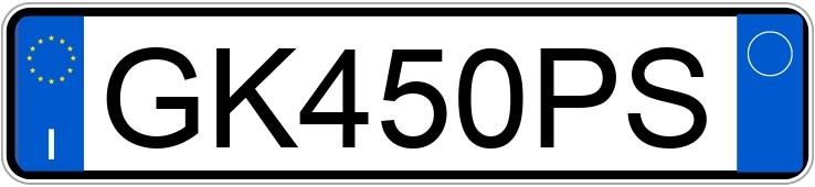 Numer rejestracyjny GK450PS posiada VOLKSWAGEN Golf 7a serie