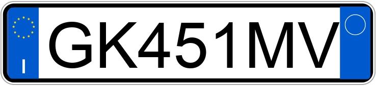 Numer rejestracyjny GK451MV posiada LAND ROVER Range Rover Velar